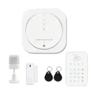 Graffiti Burglar Alarm Home Multifunction As Shown ABS Screenless Alarm8234