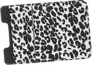 Mikinona Phone Back Wallet Bag Self Adhesive Credit Card Holder with Unique Print Pattern Ultra Thin Design for of Coins and Cards for Go Convenience
