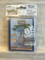 LAPRAS 2020 POKEMON TCG ULTRA PRO DECK PROTECTOR SLEEVES 65 Ct #15727 NEW