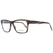 Ermenegildo Zegna ER-1053518 Men Brown Optical Frame Plastic Rectangle Eyewears