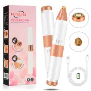 Nose Hair Trimmer, 2 in 1 Rechargeable Ear and Nose Hair Trimmer for Men and ...
