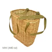 Mushroom Picking Rucksack for Hunting, Foraging Basket Backpack, Wicker basket