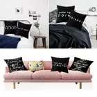 Printed Polyester Pillow Covers Friends TV Show Cushion Cover Pillow Cases