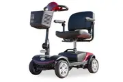 EQUIPMED Folding Electric Mobility Scooter Motorised Portable Compact 4 Wheel, Senior Elderly Aid