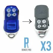 3 x Boss BHT16/HT16 Garage Door Remote BRD1A/RDA1 Replacement N15689