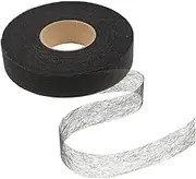 SEWACC Iron-on Fusing Tape for Trousers Curtains Easy Apply Hem Tape for DIY Projects Fabric Fusing Wide Applicati