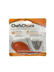 Chef's Choice 2-Stage Manual Knife Sharpener - Double Bevel, Compact NEW