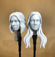 Custom 2x QUAKE Heads Agents of SHIELD 8k Resin Print 4" 6" 7" 12" Scale