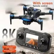 8K Professional Camera Drone 5G WIFI FPV Video 4k UAV with Screen Remote Control