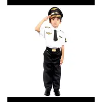 在飛比找蝦皮購物優惠-3-12歲兒童pilot職業製服