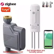 Smart Water Valve Controller Drip Irrigation Soil Moisture&Temperature Sensor