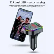 Bluetooth 5.0 FM Wireless Transmitter Car Kit Adapter MP3 Player 2USB Charger☛