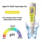 Digital PH TEMP Tester Meter Pen For Aquarium Pool Wine Water Laboratory Food AU