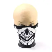 Halloween Props Skeleton Ghost Skull Face Mask Biker Balaclava Half Face Bandana