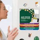 Air Fryer Cheat Sheet Magnets Quick and Easy Cooking Time Temp Chart