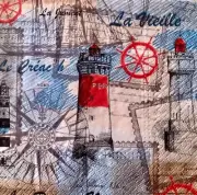 4 Paper Napkins for Decoupage/Parties/Weddings - Light house