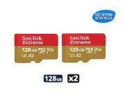 Sandisk 128GB Extreme MicroSD Memory Card GoPro HERO10 Black Bones HERO11 (2)