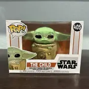 Funko Pop! Star Wars The Child #405 w/ Protector GOOD CONDITION