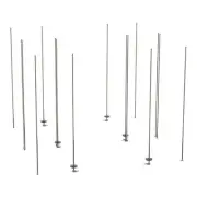 Metro LBTES qwikTRAK Double Deep Stationary End Unit Kit for Super Erecta Wire
