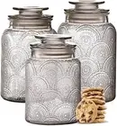 Leraze Food Storage Containers with Airtight Lids - Retro Design - Pantry