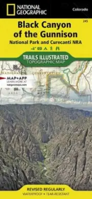 National Geographic Black Canyon of the Gunnison Trails Illustrated Map #245