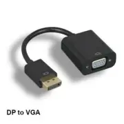 KNTK DisplayPort Male to VGA Female Video Adapter Converter No Latch Monitor TV