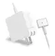 Apple 45w magsafe 2 電源轉換器 macbook air 11 充電器 , 三合一智能快速充電線1.2M(白色) [當天出貨]