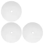 3Pcs Diamond Flat Lap Disc 8 Inch 600 1000 3000 Grit, Diamond Grinding Sanding Wheel, Lapping Polis silver