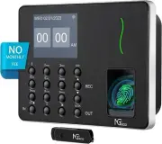 NGTeco Time Clock in Machine, Attendance Machine, Time Clock W3-AU