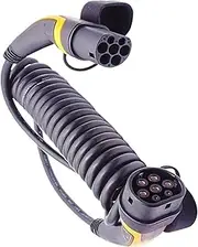 IEC 62196 EVSE EV Charging Cable Type2 to Type2 EV Charger for ev car Electric Vehicle Store 32A 3Phase 5m EV Coiled Cables(8meter)