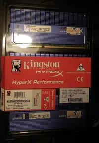 在飛比找Yahoo!奇摩拍賣優惠-金士頓ddr3-1600共2g x 3 = 6g khx16