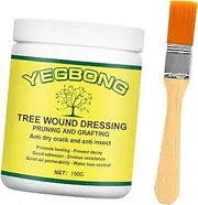Tree Wound Sealer, Pruning Grafting Sealant,Tree Wound Dressing Garden Bonsai with Brush for Plants,Wound Filling