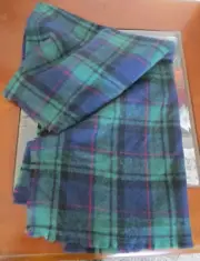 Old Navy Plaid Scarf 72 X 24 wrap NWT