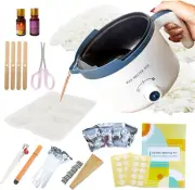Candle Making Kit with Wax Melting Pot, DIY Candle Maker Set Supplies: 1.5Lbs So
