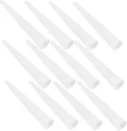 jojofuny Nozzles Caps 50pcs Plastic Nozzles for Sealant Nozzle Alicators Threaded Screw for Air Tight Storage
