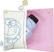 Wpc. 801-DR15-102 Parasol, Doraemon, Light Shielding Anywhere Door, Mini Saxophone, 100% Light Protection, UPF50+, Rain or Shine, 19.7 inches (50 cm), Folding Umbrella, Women's, Bell Charm, Stylish,