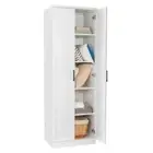 2-Door Kitchen Food Pantry Floor Cabinet Cupboard Storage Shelving Sideboard