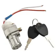 Tough Metal Construction Battery Charger Ignition Switch Comes with 2 Keys