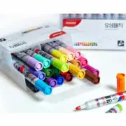 Monami Oil-Based Round Bullet Nib Magic Marker 24 colors set