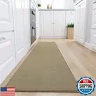 KIMODE Non Slip Washable Kitchen Runner Rugs, Farmhouse Long Rugs for Kitchen