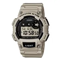 在飛比找蝦皮購物優惠-【春麗時間】CASIO 震動多功能錶 大地崗岩 W-735H