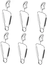 PHENOFICE Stainless Steel Escargot Snail Tongs Perfect for Shellfish Spring Clamp Kitchen Cooking Tongs Restaurant Serving