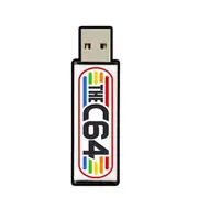 5370 Games USB Stick for C64 Mini Retro Game Console USB Drive Plug and Play Silver
