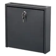 Safco 12 x 12" Wall-Mounted Inter-department Mailbox with Lock (4258bl)