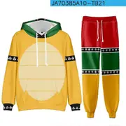 Unbrand New Mario Bowser hooded sweatshirt hoodie cos suit loose coat short-sleeved cat ears L