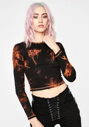 [Current Mood] Fallen Phoenix Tie Dye Top