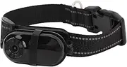 XUMIUZIY Cat Camera Collar, Pet Collar Camera with Memory Card, HD 1080P Wire Less Dog Tracker Camera Adjustable Mini Action Camera for Video Records (64GB)