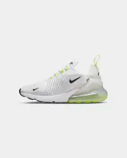 [Nike] Nike Women's Air Max 270 White/black/light Bone/ghost Green - Size 5 5 White/Black-lig