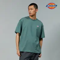 在飛比找momo購物網優惠-【Dickies】男女款森林綠純棉經典三色Logo舒適休閒短