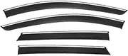 Window Visor Wind for BYD Yuan Plus Atto 3 SUV 2022-2025 4pcs Side Window Visor Weather Shields Paste-Mounted Rain Guard Awnings Deflector